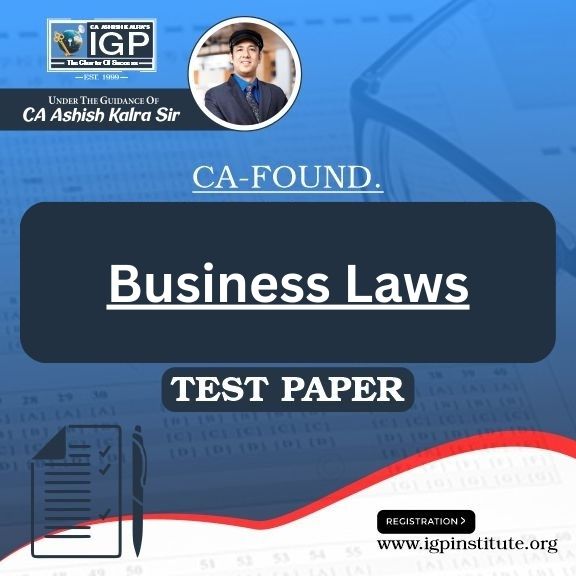 CA-Business Laws Test-IGP